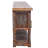 Adobe Bloom Hand-Carved 3-Drawer Rustic Console Table