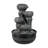 Bescott Indoor Outdoor Weather Resistant Cascade Fountain with Lights