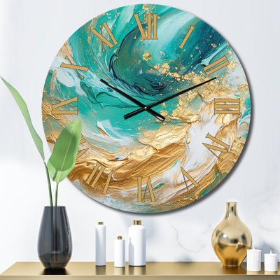 Metal Wall Clock