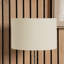 Lino Self Lined Linen Drum Shade-24222051-16624701