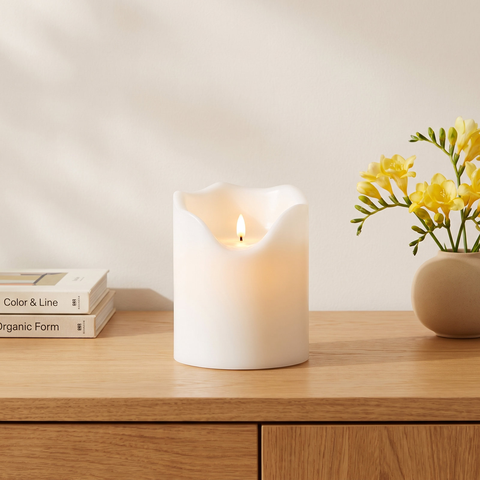 Flameless Outdoor Candle