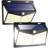 Outdoor Wall Light Solar Powered With Motion Sensor (2 Pack)