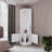 White Corner Bar Cabinet