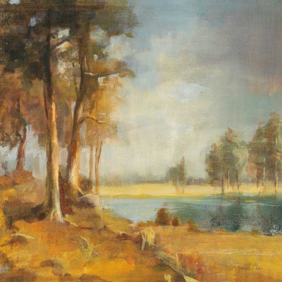 " Landscape Trio I " Painting Print