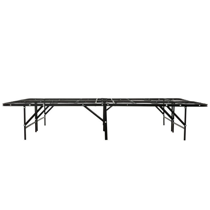 Base de matelas en métal pleine grandeur - support de lit de chambre à coucher