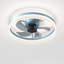Ventilateur de plafond fermé à profil bas avec lumière 19,7 pouces Fydry-398456507-388880136