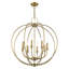 Lustre en forme de globe 8 lumières Monona-20243987