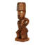 Reanne fait à la main en bois de tigre primitif Statue Tribal Sculpture Tiki Bar Totem fabriqué à la main cadeau unique Home Decor Accent Figurine sculptée à la main
