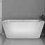 Summerlin 57'' L Freestanding Soaking Bathtub-50879074-88718606