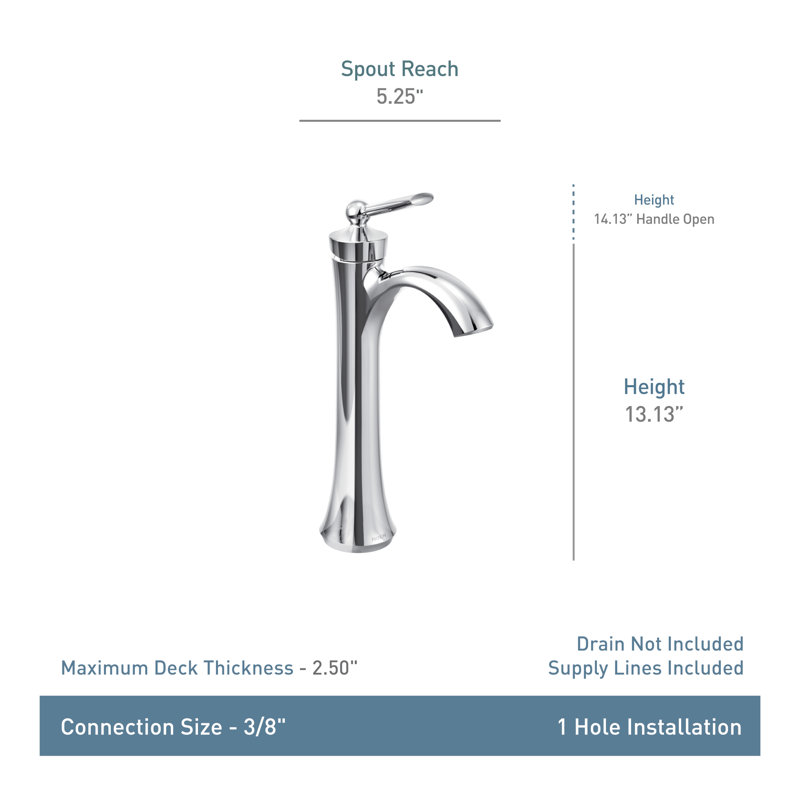 Wynford High Arc Bathroom Faucet, Oil Rubbed Bronze