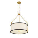 Joplin 3 - Light Dimmable Drum Chandelier