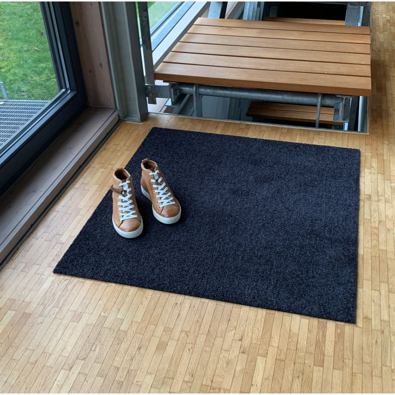 Bindi Non-Slip Indoor & Outdoor Doormat, Black