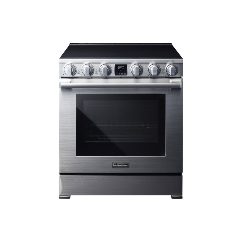 30" Pro-Range 4 Burners, Transitional, Silver, NG/LP, Induction
