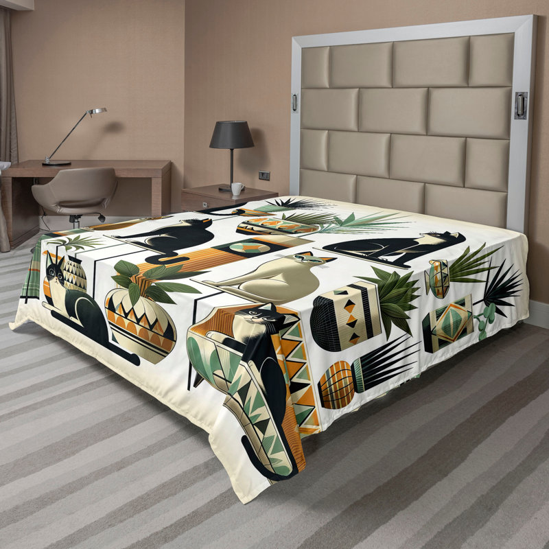 Polyester Flat Sheet, Full / Double