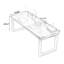 Bureau moderne et simple en bois massif-1301519762-1301519767