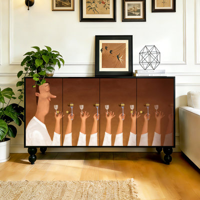 Buffet de 59,6 po de largeur