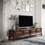 Meuble télé durable en noyer courbé-107194011