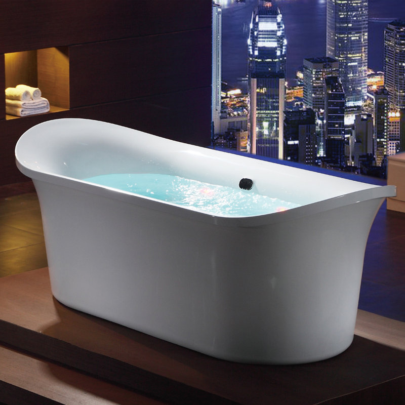 74.75'' x 33.5'' Air Acrylic Bathtub