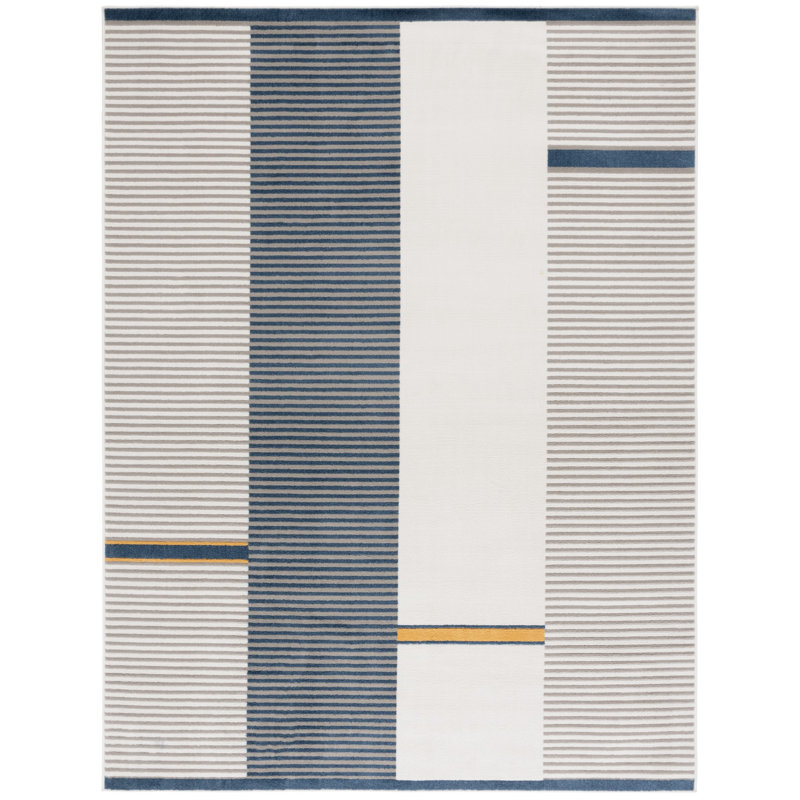 Nagelly Performance Striped Rug, Rectangle 4'5" x 6'5"