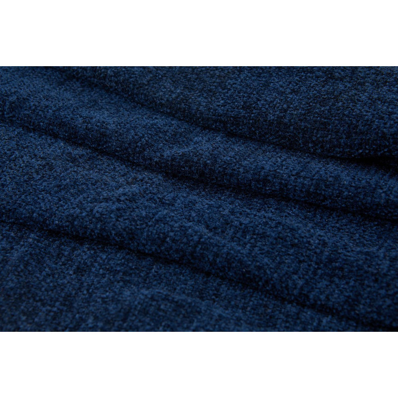  Darcy Tassel Blanket/Throw For Sofa Chair Bed Charcoal, Blue, 200cm x 150cm 