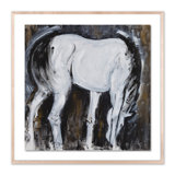 White Horse II Print by Donna Bernstein