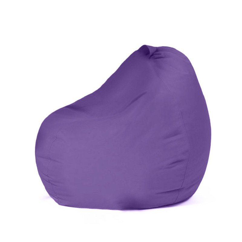 Fauteuil à billes 23,6 po x 23,6 po x 9,8 po Original Original Tissu 100% polyester, imperméable, fermeture à glissière dissimulée | Capacité de 200 lb, remplie de billes de styromousse recyclées, parfaite pour le plaisir et la détente en plein air
