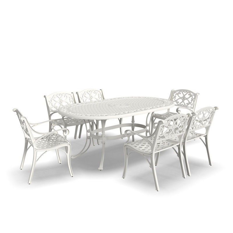 Ensemble de salle à manger Saoirse, Blanc