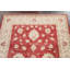 Tapis oriental à motif de légumes Chobi Peshawar noué à la main 4 x 5