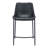 Upholstered Counter Stool with Steel Frame