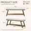 Banc de rangement rembourré multifonctionnel-1753401269
