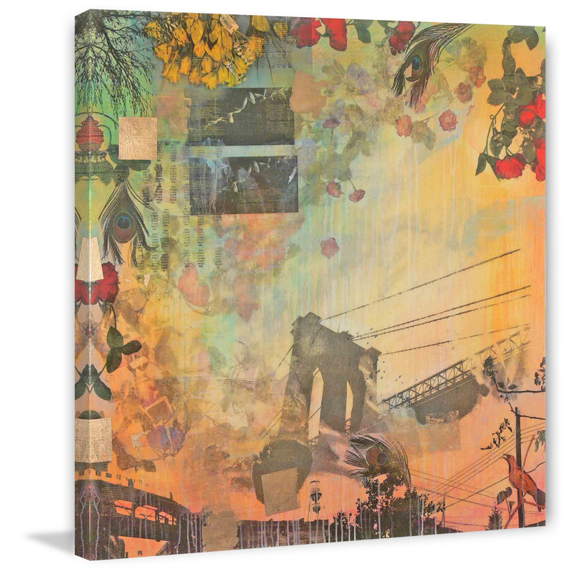 Orphean Aria 1 Piece Wrapped Canvas Painting, 46 cm H x 46 cm W