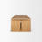 Lilas 94" Light Brown Oak Wood Rectangular Dining Table