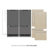 ZLINE 72 in. 39.6 cu. ft. Panel Ready French Door Built-In Bottom Freezer Refrigerator with Water Dispensers and Ice Makers with Graphite Gray Interior (GRBIT-72)