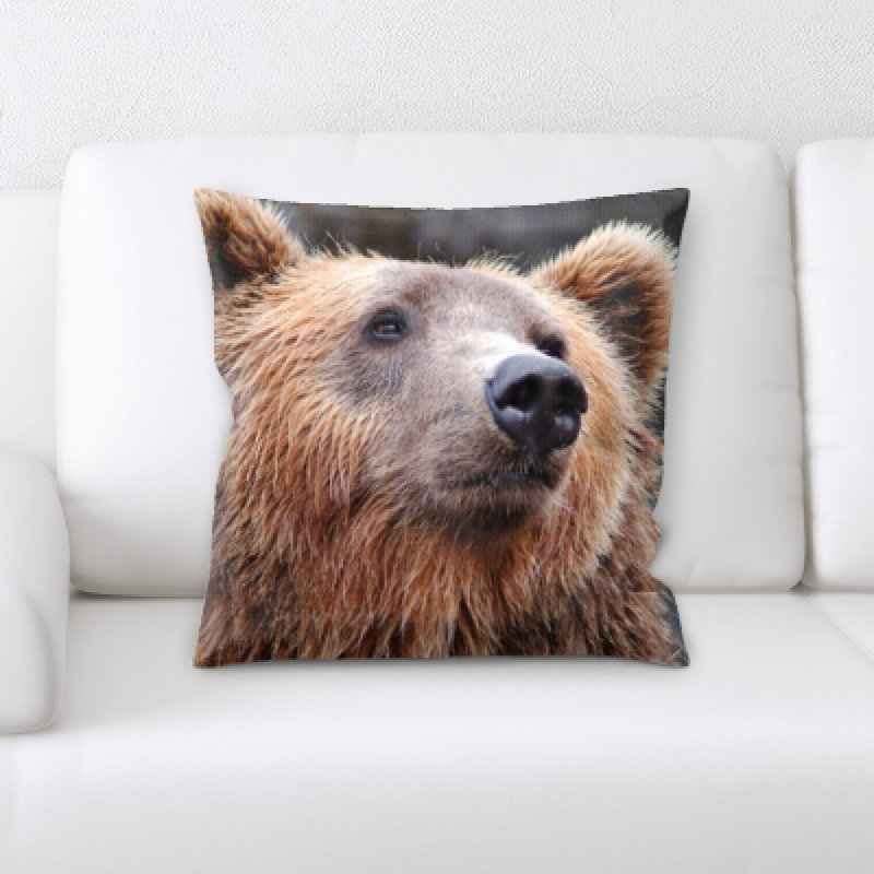 Pohlman Bear Throw Pillow