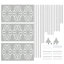 Metal Fence Panel Metal Large Patterned-435421301