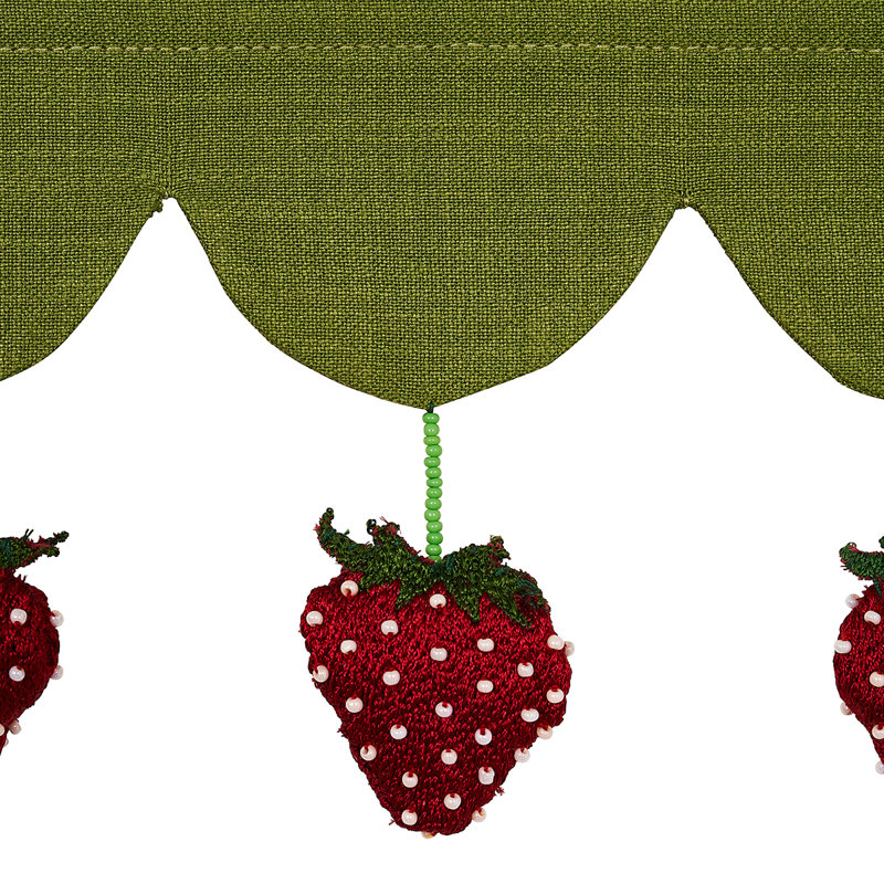 Schumacher x Johnson Hartig Strawberry Jam Trim