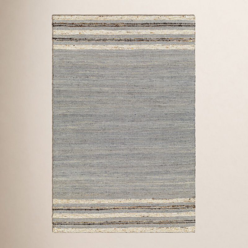 Bowry Area Rug in Gray, Rectangle 8' x 10'