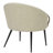 Faux Leather Barrel Chair-976659841