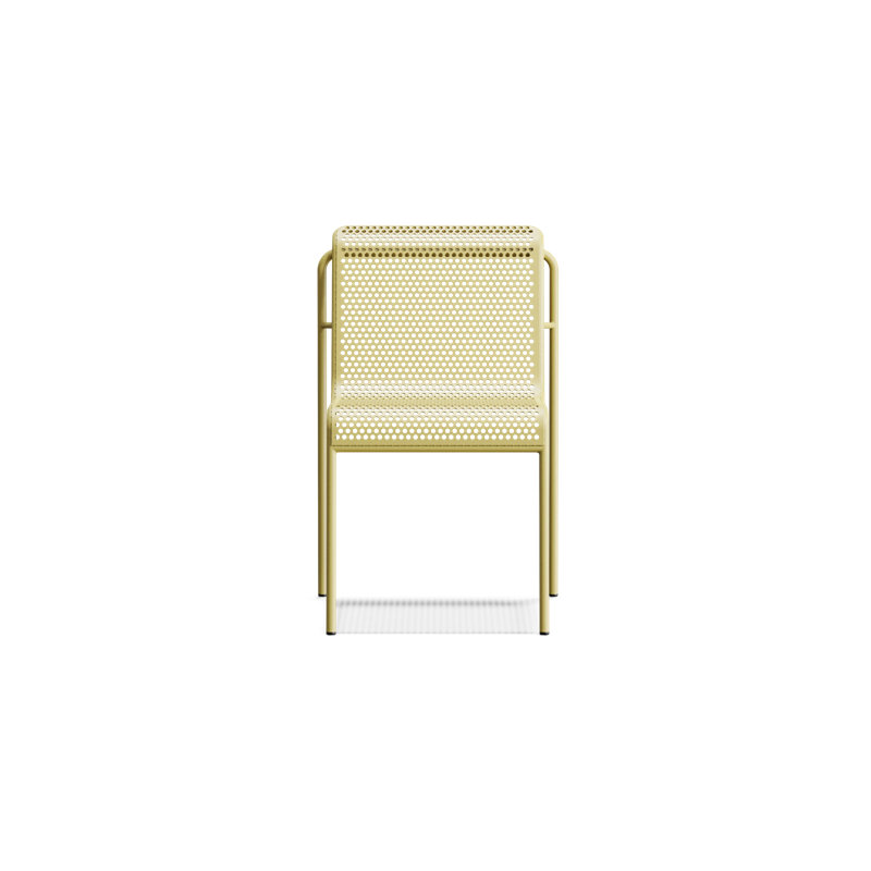 Perf Outdoor Dining Side Chair, Aloe