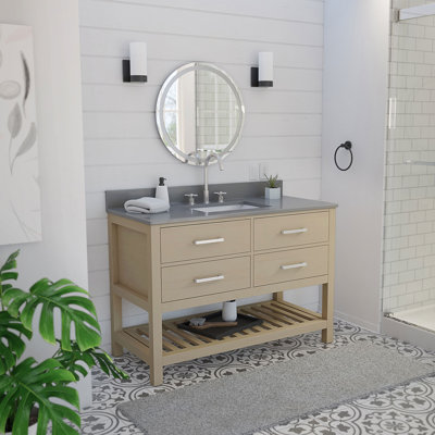 48" Single Bathroom Vanity Set