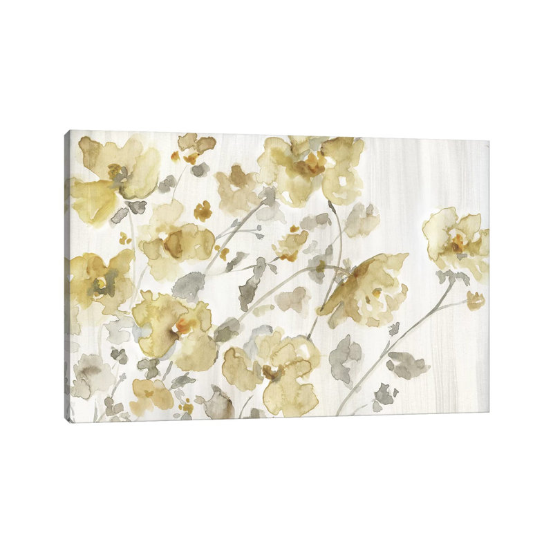 Blooming Neutral by Nan - Wrapped Canvas Print, 101.6 cm H x 66.04 cm W x 1.91 cm D