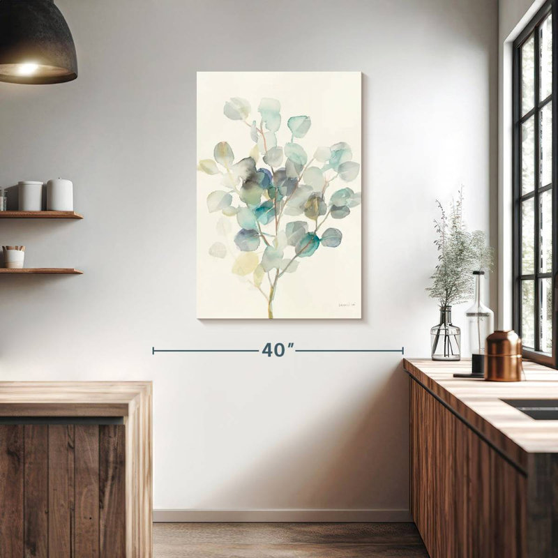 Harnek Minimalist Eucalyptus III, 39" H x 26" W