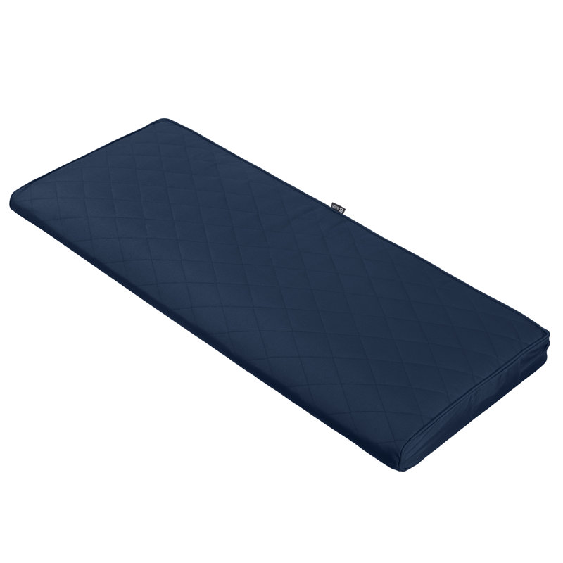 Coussin de siège Ayvion, H 3 po x l 54 po x P 18 po, Bleu marine
