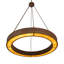 Rustic Lodge 1 - Light LED Chandelier