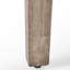 Gris extérieur avec finition durable et bois