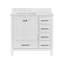 Meuble-lavabo 36 po, meuble-lavabo avec cadre en bois, comptoir de meuble-lavabo autoportant avec lavabo