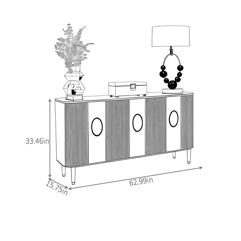 Buffet haut de gamme pour la maison