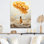 «Woman Walk To Success Motivation II», art mural en métal