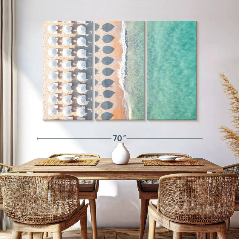Gillard Sardinia Sandy Beach, 42" H x 65" W