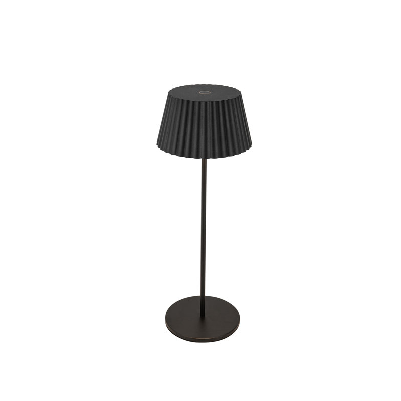 Dario LED Standard Table Lamp, Black